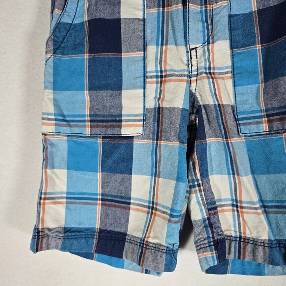 Children place boys' shorts, Plaid Size 5, Blend And White - Picture 4 of 11